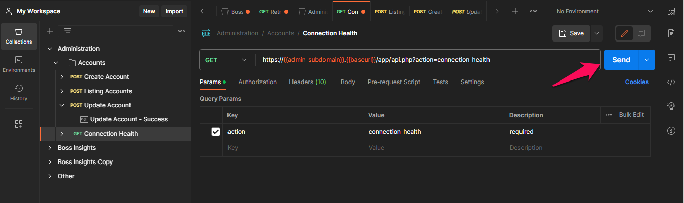 Admin API Postman Guide