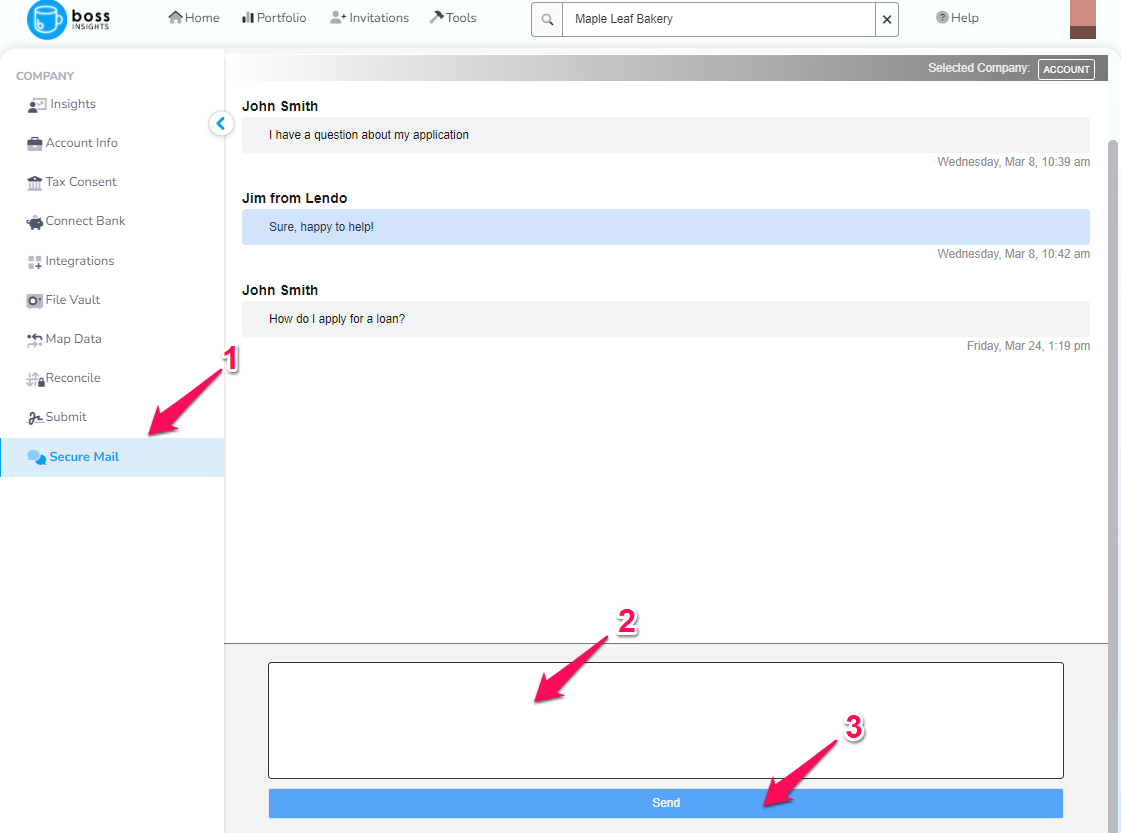 How to use Secure Mail